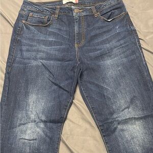 Women’s Dark Blue Stretch Denim Jeans